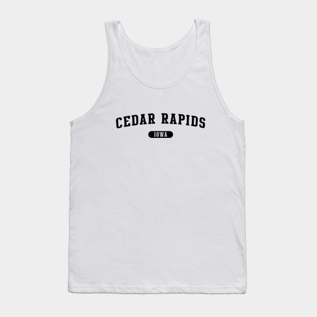 Cedar Rapids, IA Tank Top by Novel_Designs